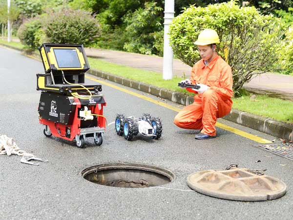 魏都管道机器人检测